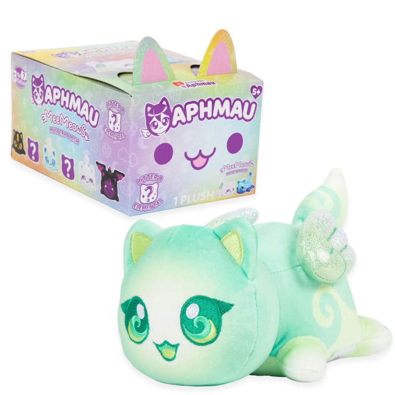 APHMAU MeeMeow Плюш в упаковке-сюрприз Elemental, 15 см