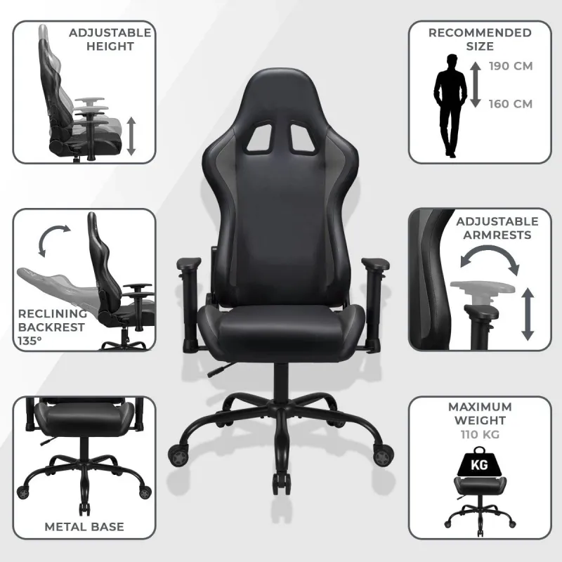 Subsonic Pro Gaming Seat DBZ SON GOKU