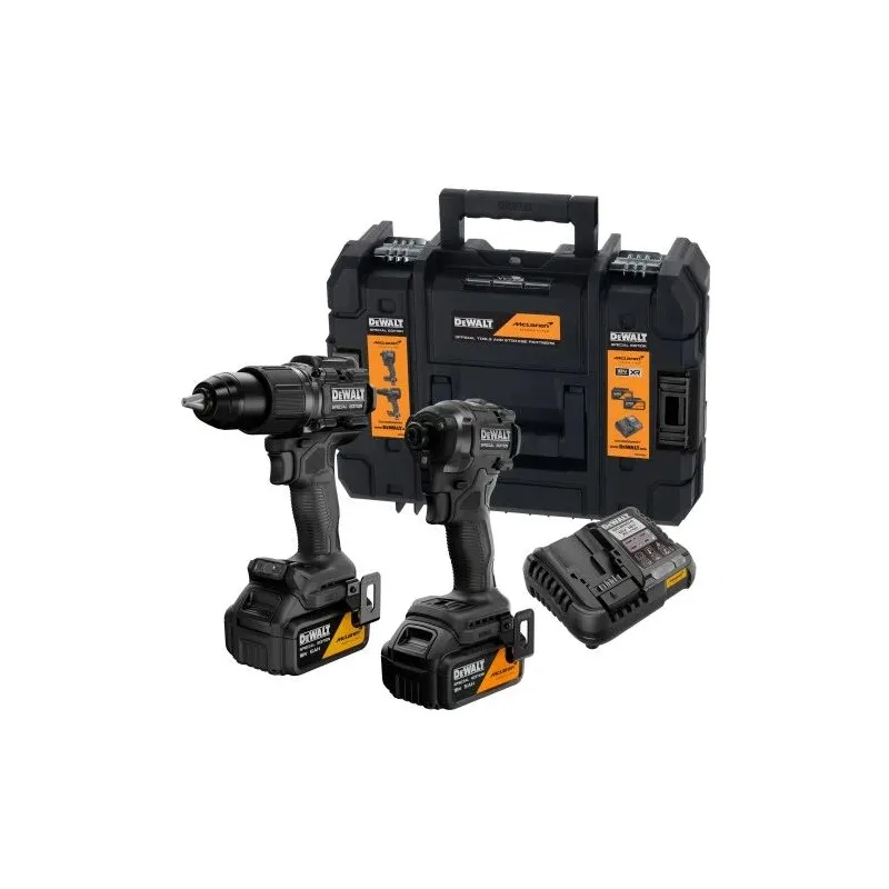 DeWALT McLaren Instrumentu komplekts ,dcd86 + dcf86, 18V 2x5Ah TSTAK