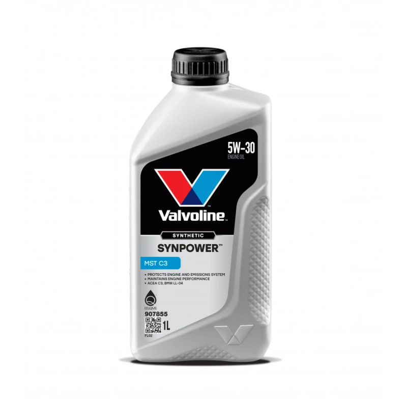 Motoreļļa Synpower MST C3 5W30 1L, Valvoline