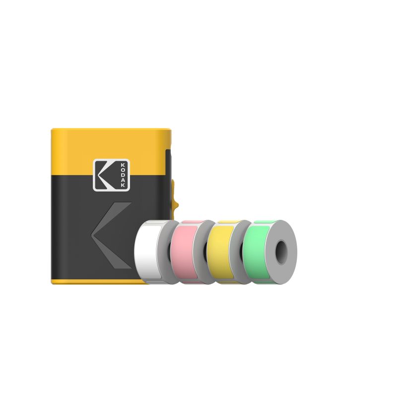Kodak M50 Label Era Instant Label Printer Cartridge Bundle , + 13 Rolls, Yellow