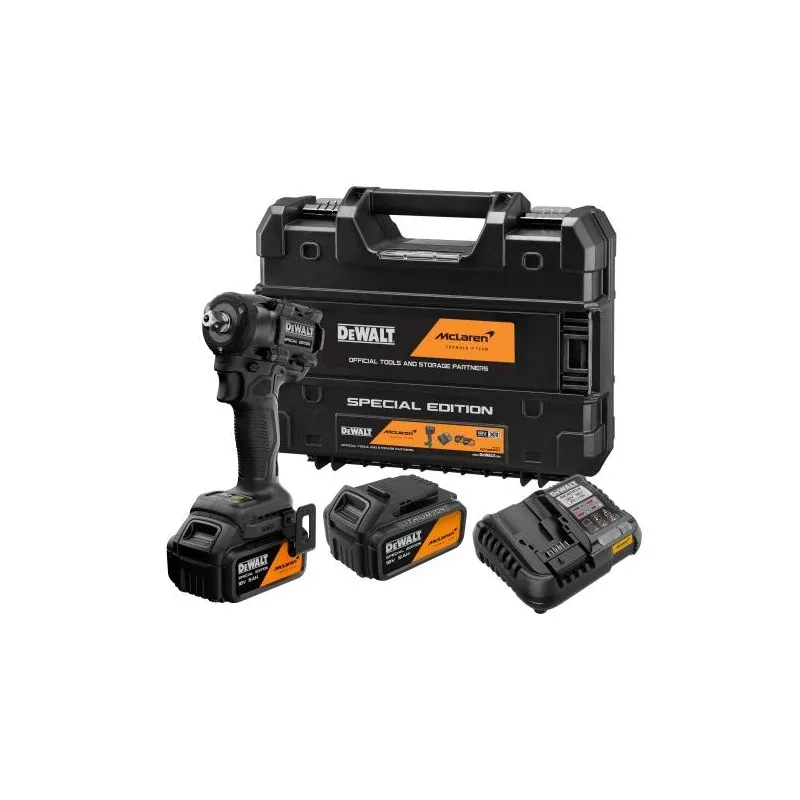 DeWALT McLaren Impulsa skrūvgriezis 18V 2x5Ah TSTAK