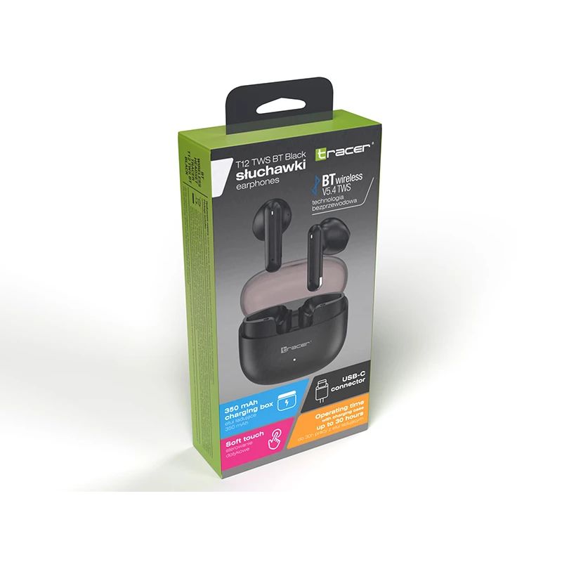 Tracer 47783 T12 TWS BT Black