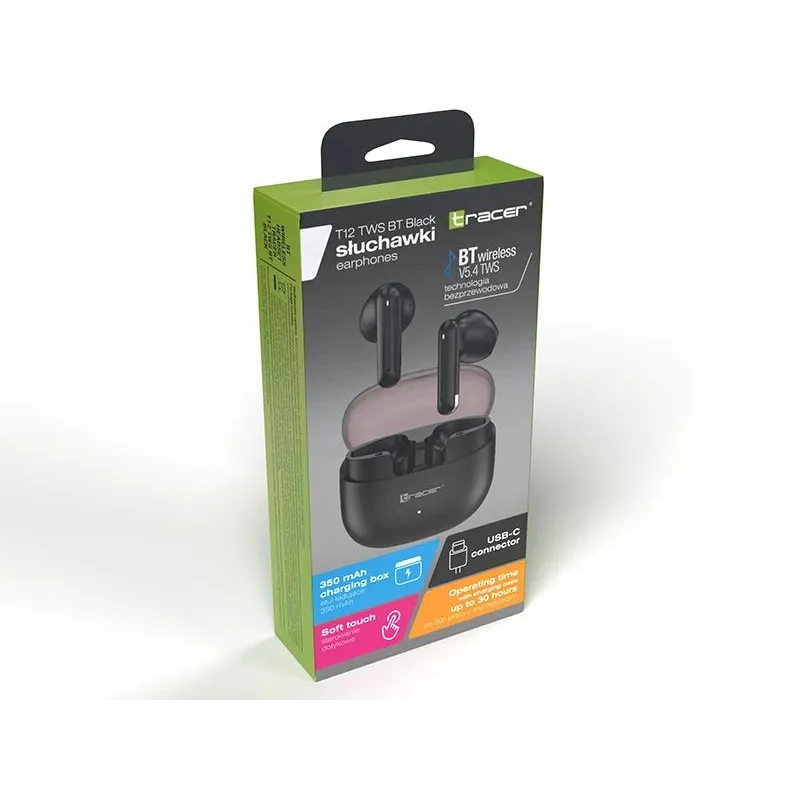 Tracer 47783 T12 TWS BT Black
