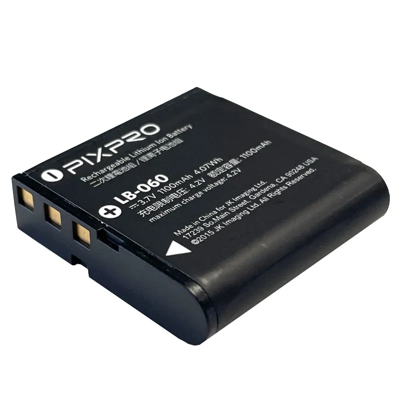 Pixpro LB-060 Lithium Ion Battery 3.7V 1100mAh 4.07Wh