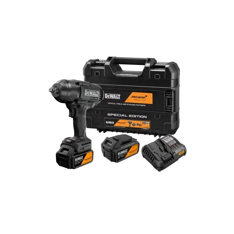 DeWALT McLaren Impulsa skrūvgriezis 18V 2x5Ah TSTAK