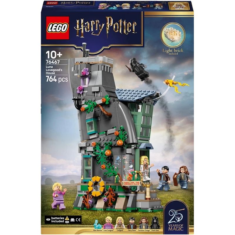 Konstruktorius LEGO Harry Potter Lunos Geranorės namas, žaislas, 76467, 764 vnt.