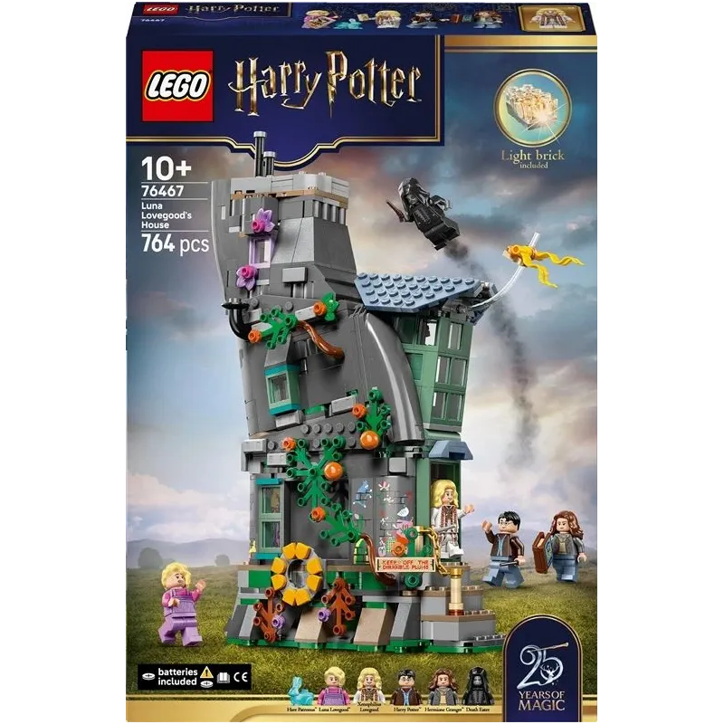 Konstruktors LEGO Harry Potter Lunas Mīlabas māja būv. rotaļlieta 76467, 764 gab.