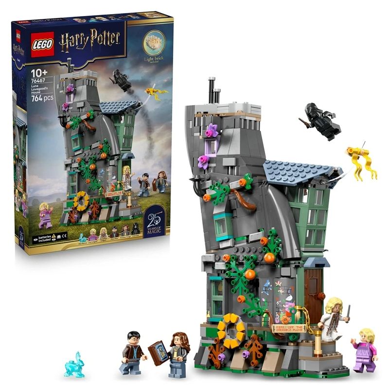 Konstruktors LEGO Harry Potter Lunas Mīlabas māja būv. rotaļlieta 76467, 764 gab.