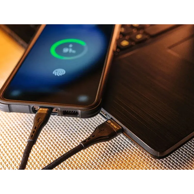 Tracer 47486 USB A - USB C M-M 1m Cable Black