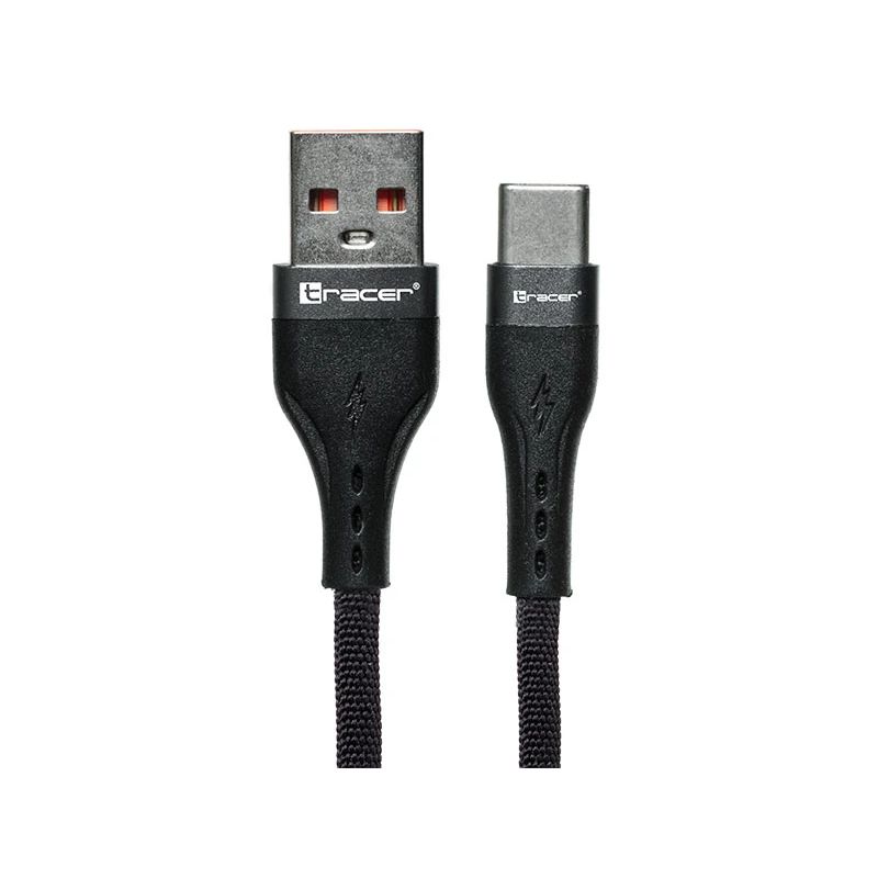 Tracer 47486 USB A - Lightning M-M 1m Cable Red
