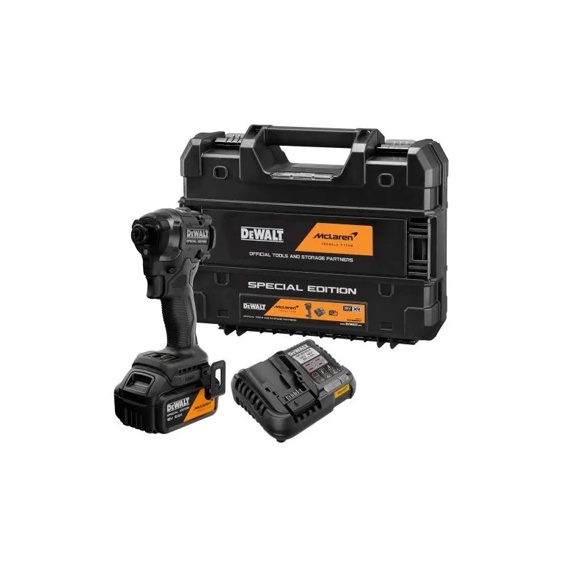 DeWALT McLaren Impulsa skrūvgriezis 18V 1x5Ah TSTAK