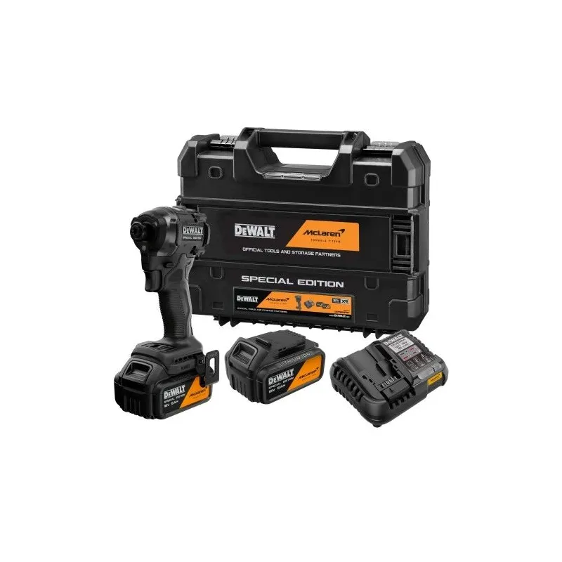 DeWALT McLaren Impulsa skrūvgriezis 18V 2x5Ah TSTAK