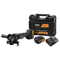 DeWALT McLaren Leņķa slīpmašīna 125mm 18V 2x5Ah TSTAK