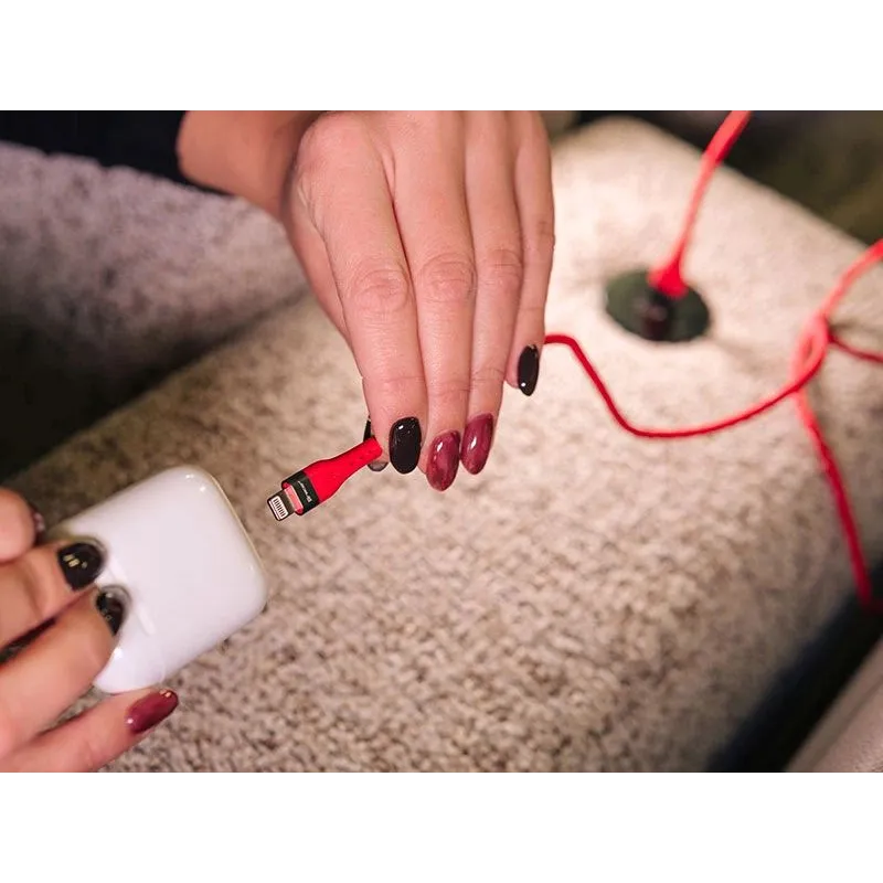 Tracer 47492 USB A - Lightning M-M 1m Cable Red