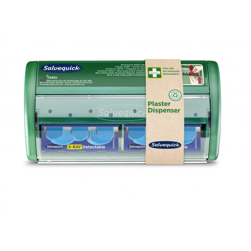 Plāksteru dozators Salvequick X-ray, Cederroth