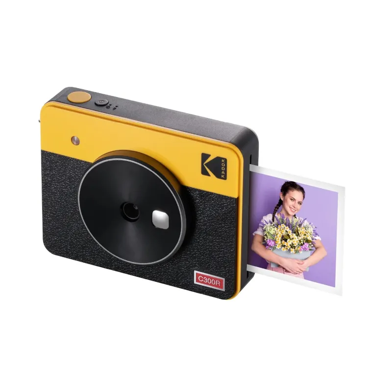 Kodak Mini Shot 3 Square Retro Instant Camera and Printer Yellow