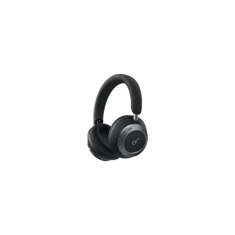 Anker Soundcore - Foldable Headphones - Space One Pro - Bluetooth - Over-ear - Microphone - Wireless - Jet Black