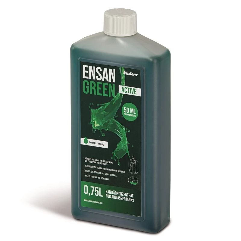 Šķidrums bio wc ensan green active 0.75l