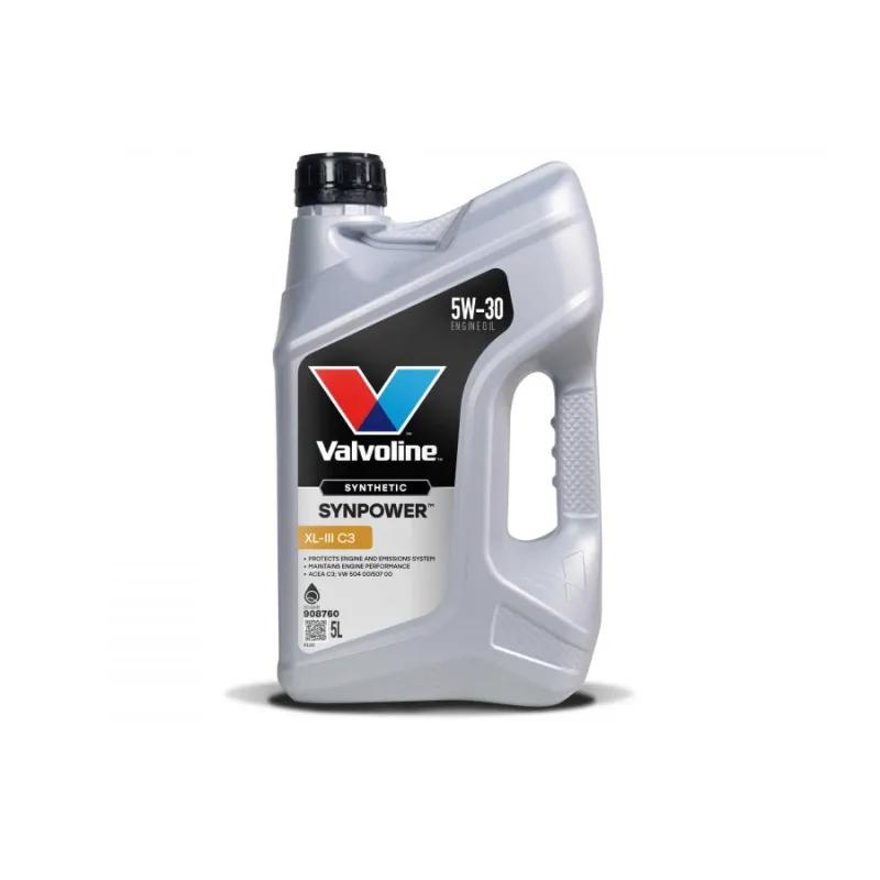 SYNPOWER XL-III C3 5W30 motor oil 5L, Valvoline