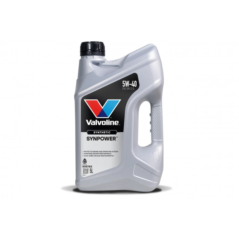 Motoreļļa Synpower 5W40 5L, Valvoline