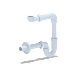 Wash basin trap 1 1-4x32 without outlet