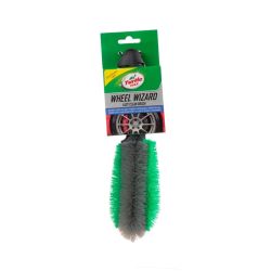 Wheel cleaning brush