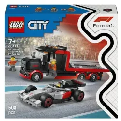 Constr lego city truck with audi 60493