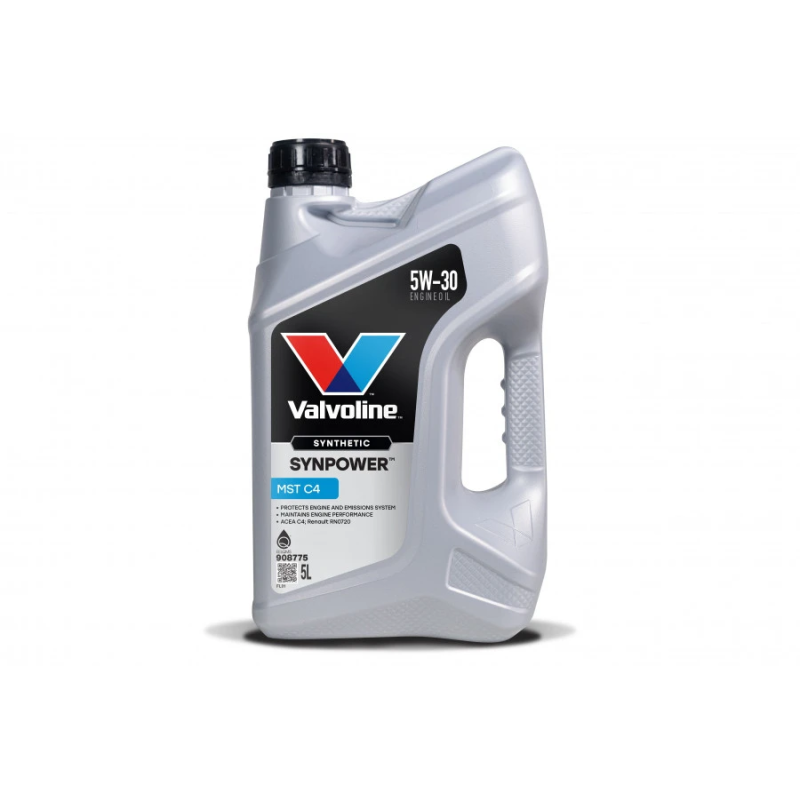 Motoreļļa Synpower MST C4 5W30 5L, Valvoline