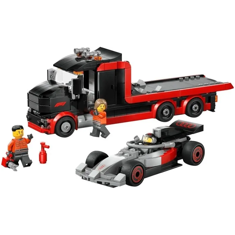 Konstruktorius LEGO City F1 sunkvežimis su Audi 60493.508vnt