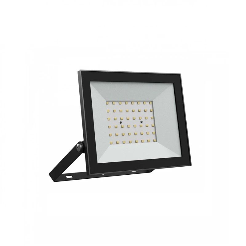 Prožektors Spectrum. 4300 lm. 4000 °K. IP65. melna