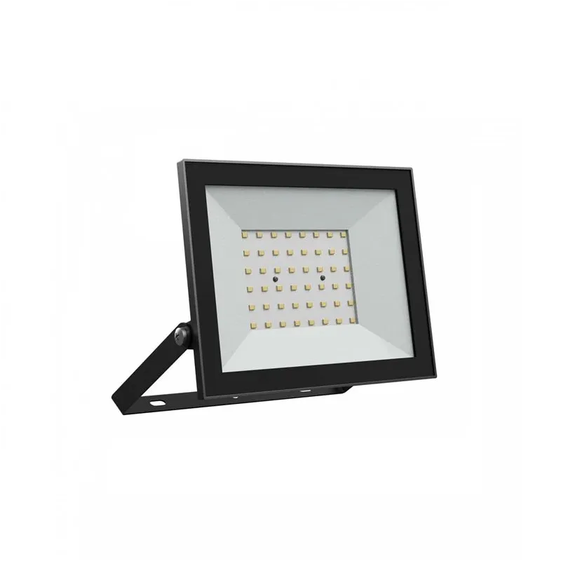 Prožektors Spectrum. 4300 lm. 4000 °K. IP65. melna