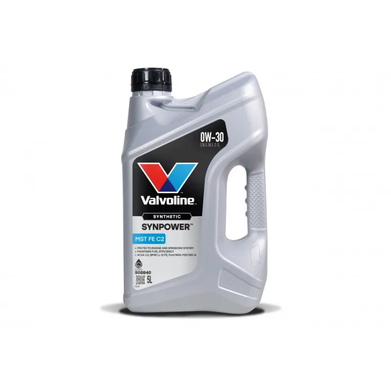Alyva varikliui Synpower MST FE C2 0W30 5L, Valvoline