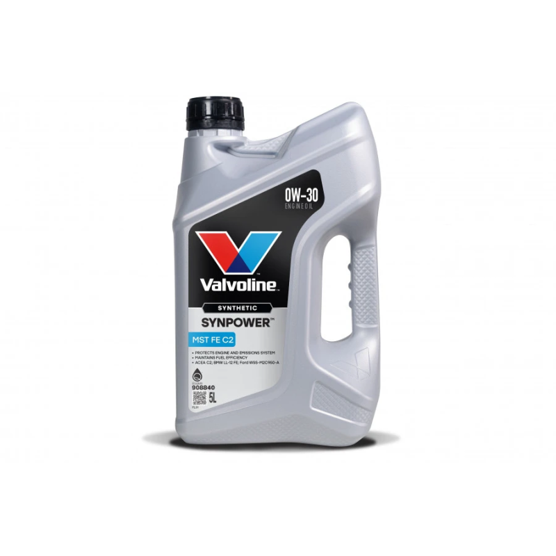 Motoreļļa Synpower MST FE C2 0W30 5L, Valvoline