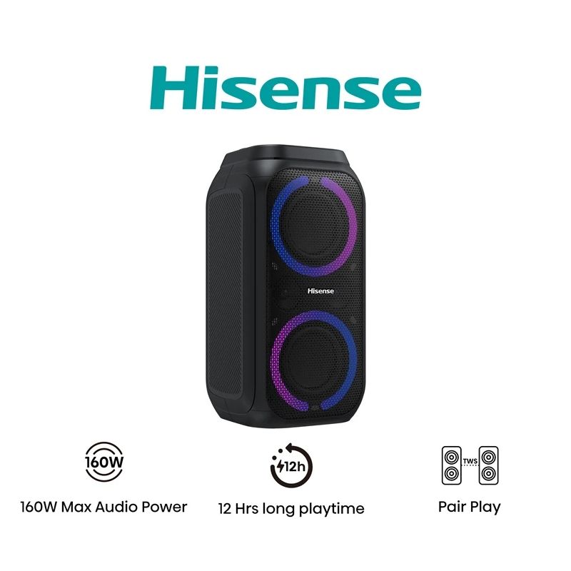 Sistema garso hisense party rocket 160