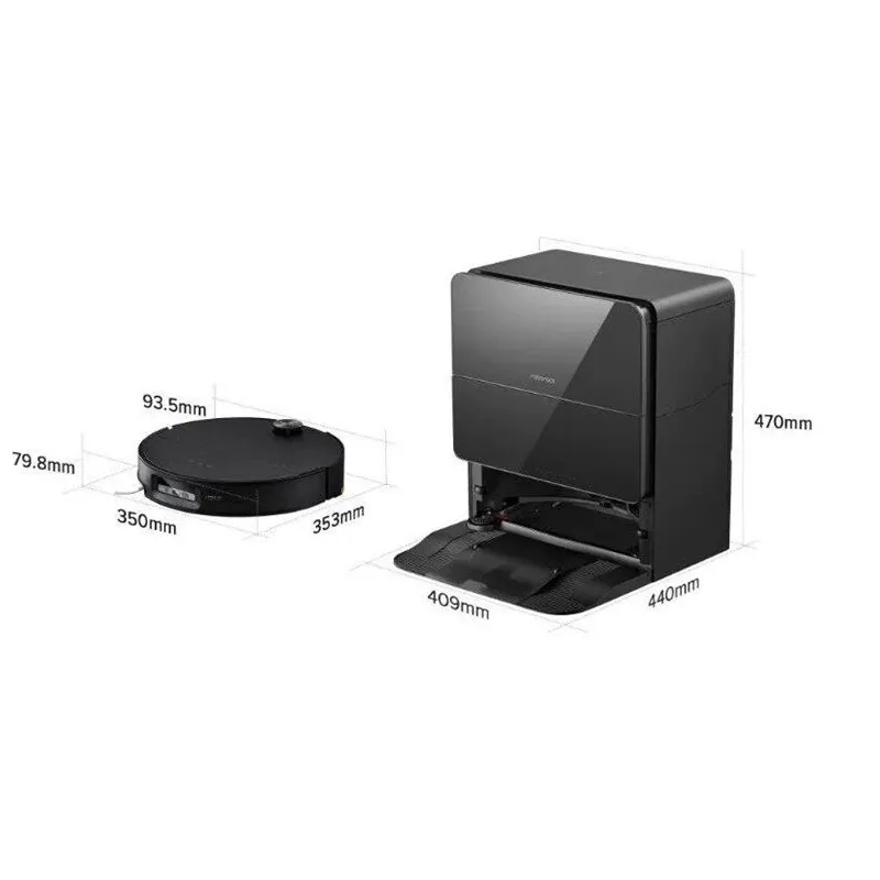 Putekļsūcējs - robots Roborock Saros 10. melna