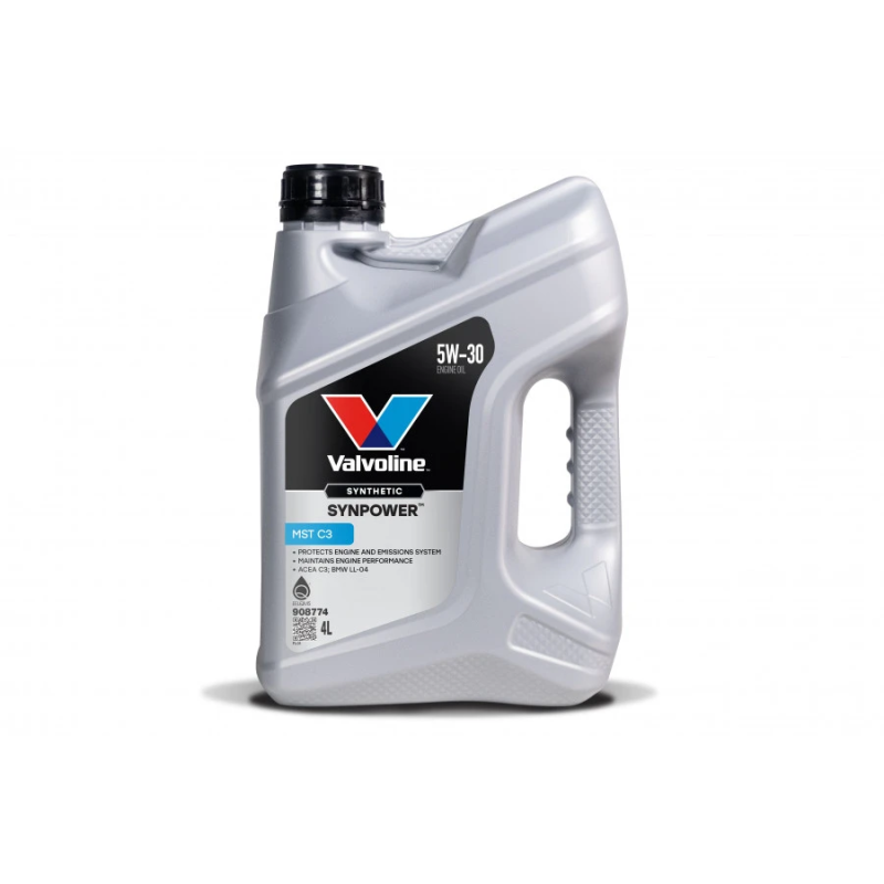 Motoreļļa Synpower MST C3 5W30 4L, Valvoline