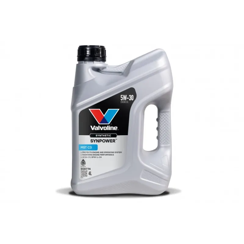Motoreļļa Synpower MST C3 5W30 4L, Valvoline