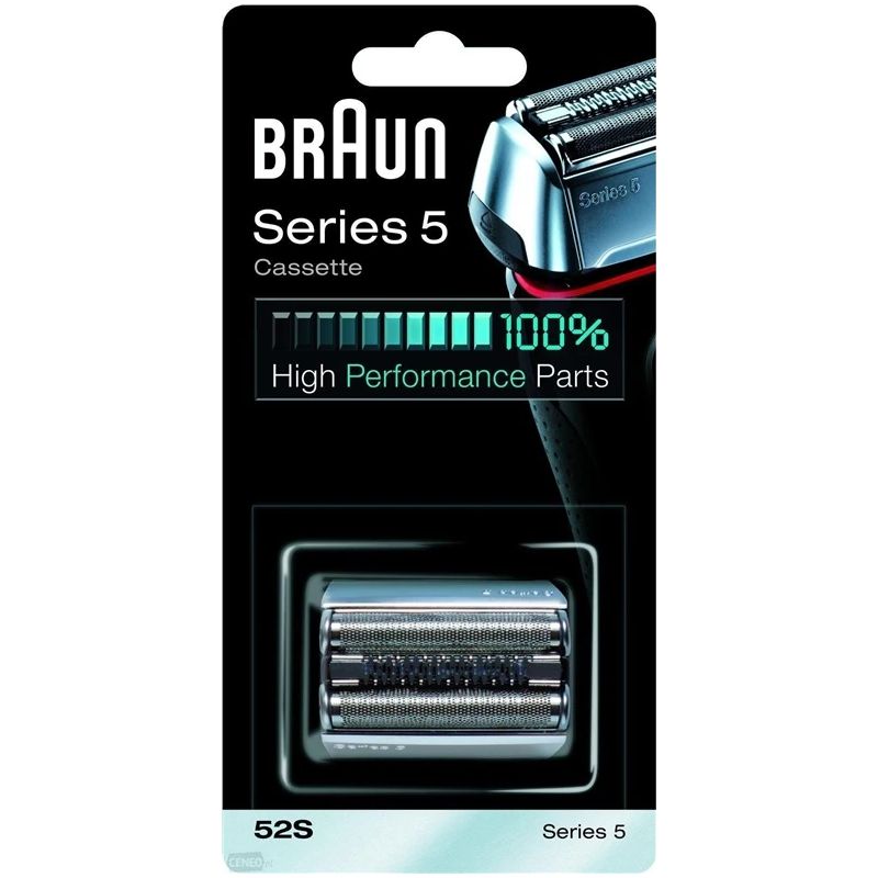 Shaving head 52s silver braun