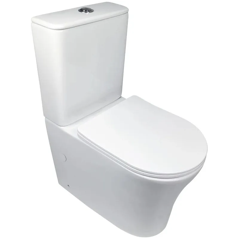 Unitaz. pastatomas Domoletti MT621BTW. su dangč. 380x605 mm