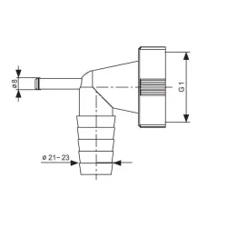 Sifons veļas mazgājamā mašīna- Tycner 2505