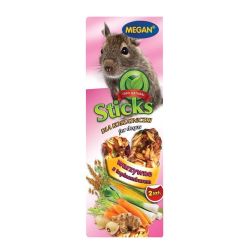 Лакомства для дегу Megan с овощами и артишоками. 2 x 50 гр