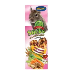 Лакомства для дегу Megan с овощами и артишоками. 2 x 50 гр