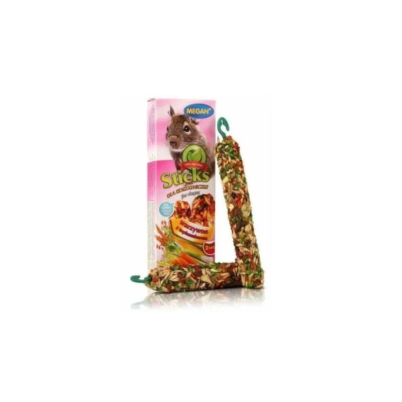 Gardumi degu Megan ar dārzeņiem un artišokiem, 2 x 50 g