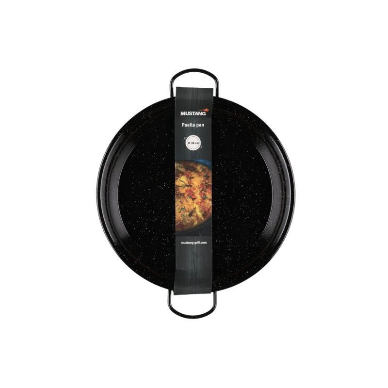 Paella Pan enamelled 34 cm