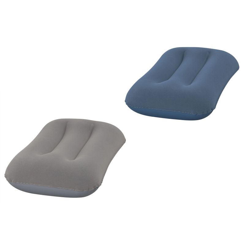 Piepūšams spilvens Bestway 67121, zila krās.-balta krās., 42 cm x 26 cm x 10 cm