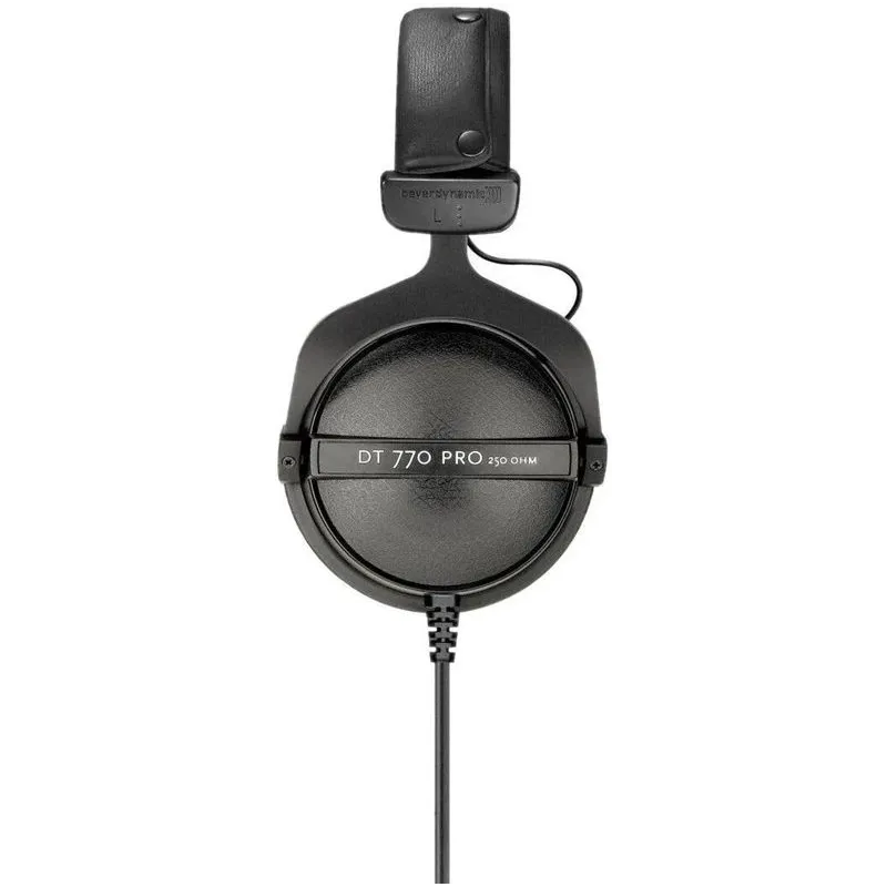 Beyerdynamic - Reference headphones - DT 770 PRO - Wired - On-Ear - Black