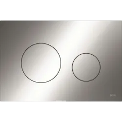 Flush plate wc 9240921 Loop chrome