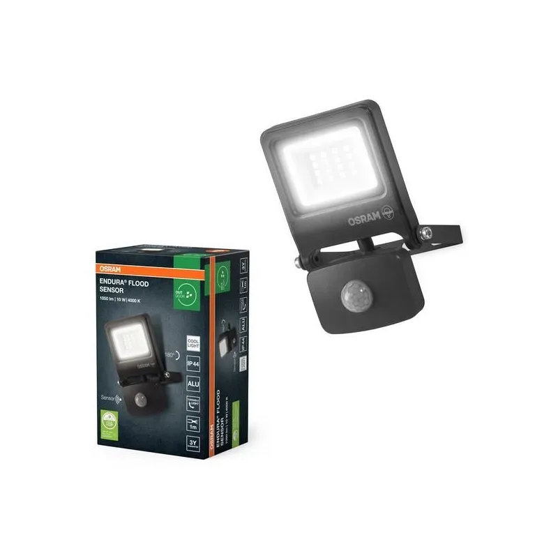 Prožekt lauko led sens 10w 1050lm 4000k