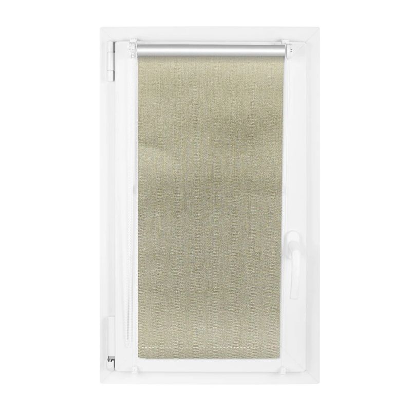Roller blind mini melange 5 67x150 beige